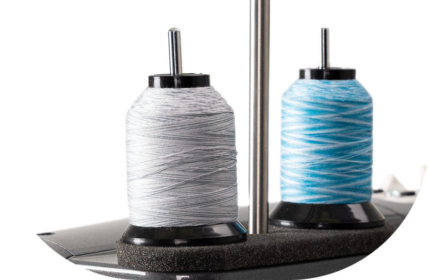 dual thread mast