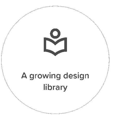 A growing design library