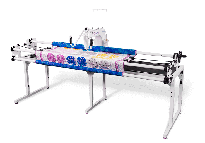 Grace Quilting machine and Continuum 2 Frame Package