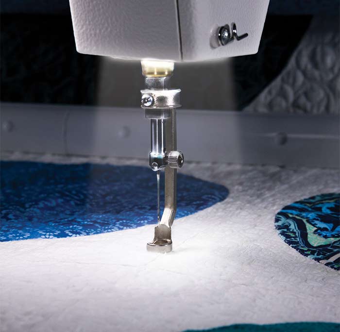 longarm quilting machine needle lights