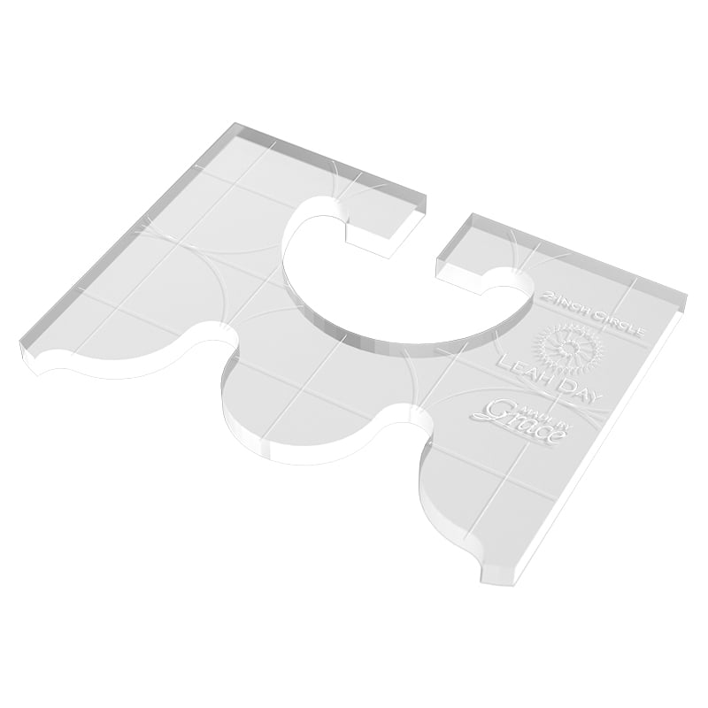 Ruler Template - 2in Circle Image