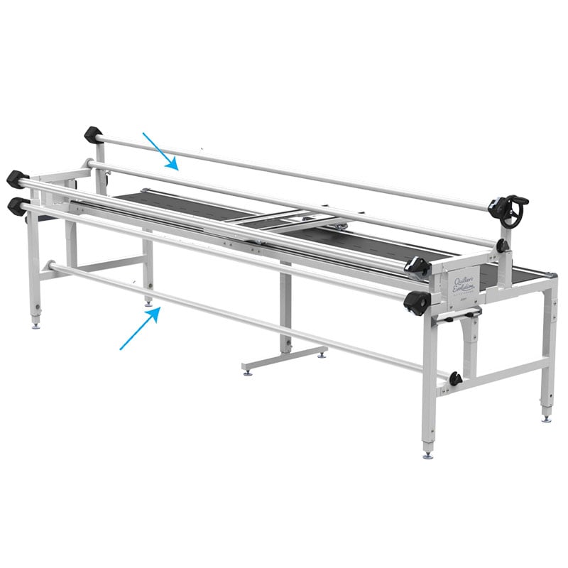 Quilters Evolution Frame Idler and Batting Rail