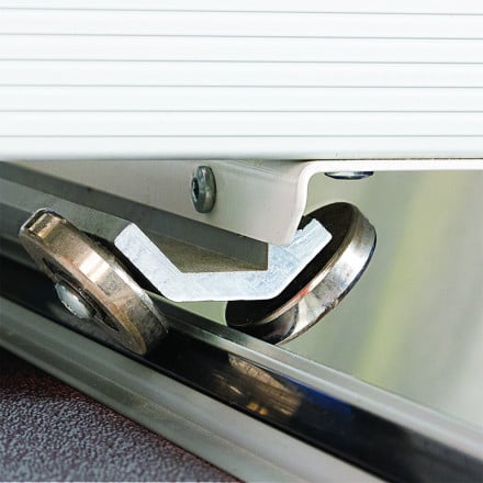 Dual Plastic Tracks for Large Frames