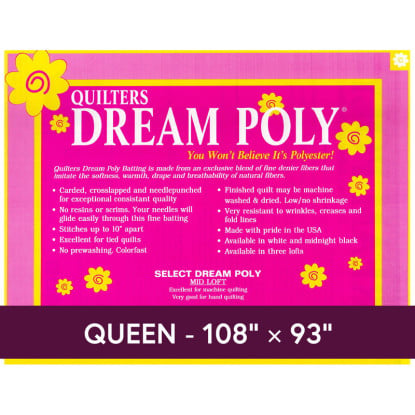 Poly Select Queen "108"x"93"