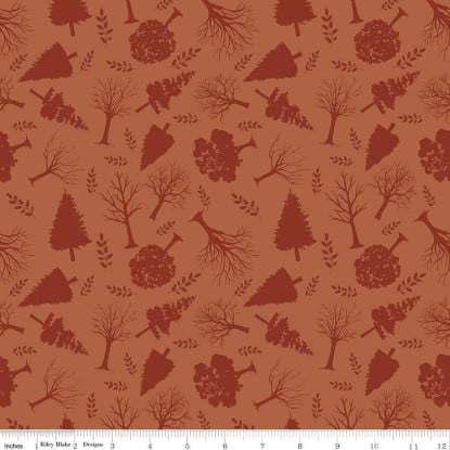 Trees Rust from Flannel Into the Woods (RBD)