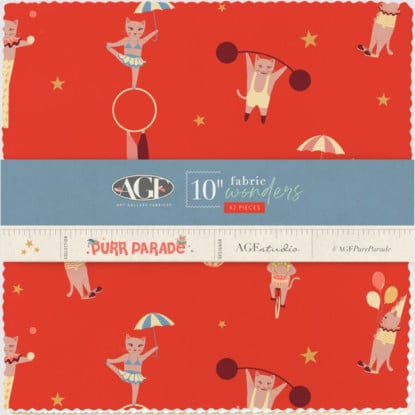 Pre Cut - Purr Parade 10" Fabric Wonders