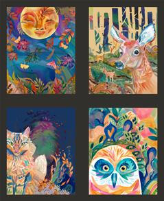 Night Sky Panel from Northern Brights