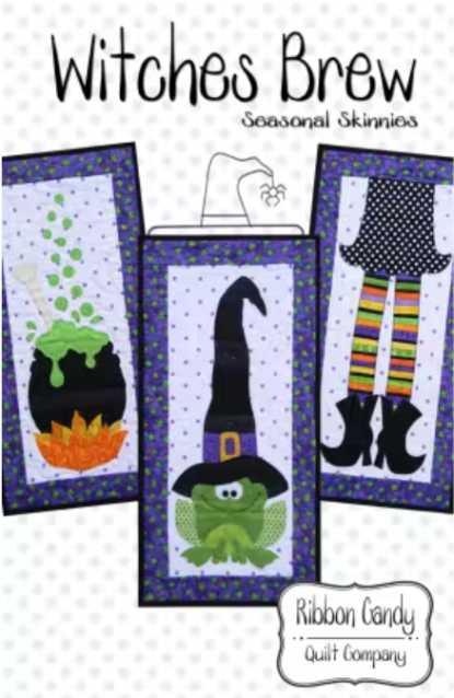 Pattern - Witch's Brew Seasonal Skinnies from Ribbon Candy