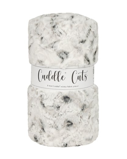 Pre-Cut Snowy Owl Alloy from Luxe Cuddle Cut (SF)