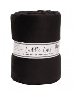 Pre-Cut C390 Black from C390 Cuddle Cut (SF)