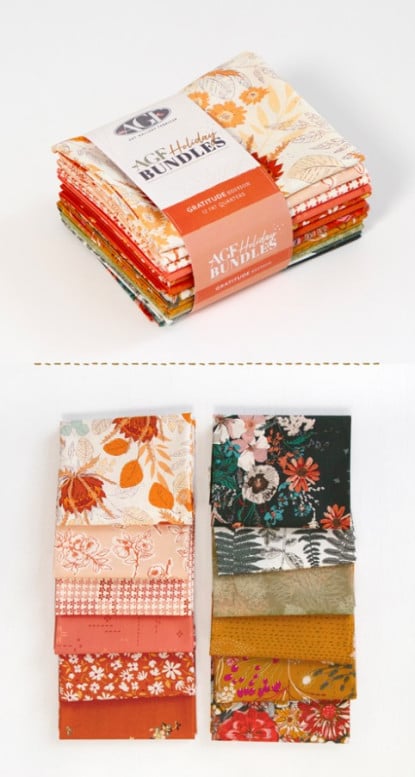 Pre Cut - Gratitude Holiday FQ Bundle