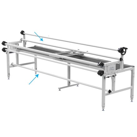 Quilters Evolution Frame Idler and Batting Rail