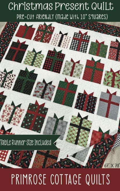 Pattern - Primrose Quilts Christmas Present (RBD)