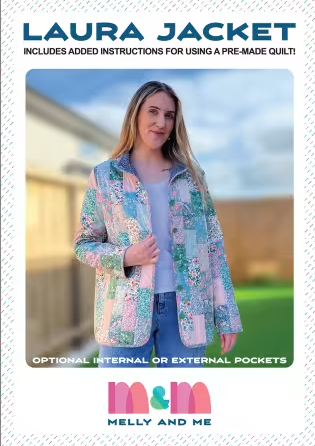 Pattern - Laura Jacket (Plus Sizes) from Melly and Me