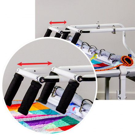 Expandable Handles For Hoop-Frame