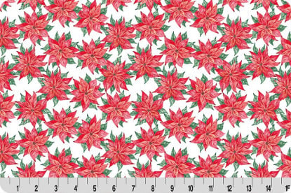 Christmas Keepsake Poinsettias Quilting Cuddle