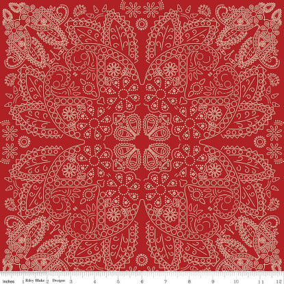 Bandana Barn Red from Cowboys (RB)