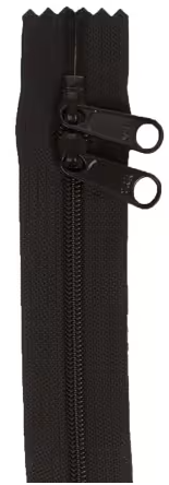 Handbag Zipper 30in Black