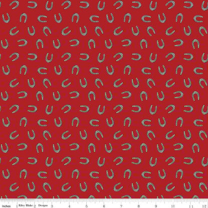 Horseshoes Barn Red From Cowboys (RBD)