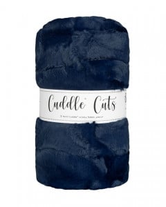 Pre-Cut Hide Navy from Luxe Cuddle Cut (SF)