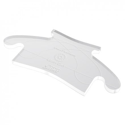 Ruler Template - 2in Feather
