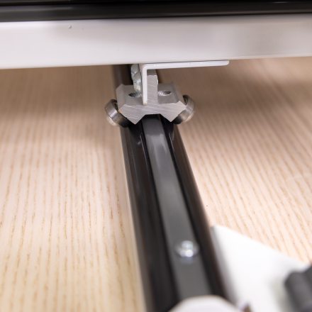 Dual Plastic Tracks for Small Frames
