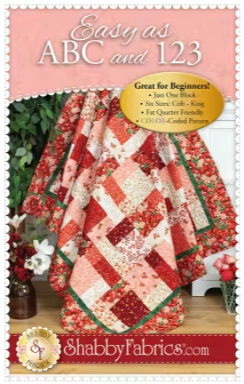 Easy as ABC & 123 by Shabby Fabrics