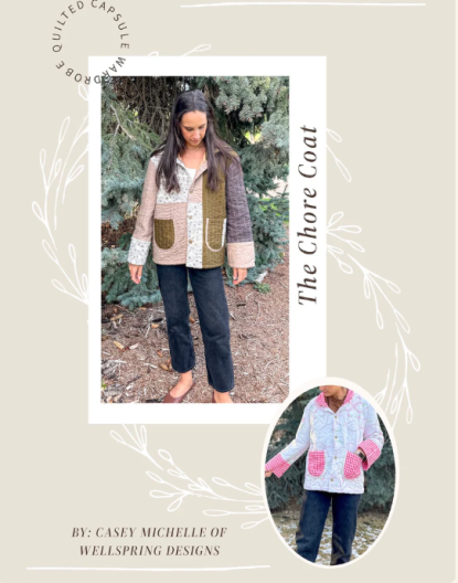 Casey Cometti Quilted Chore Coat Pattern