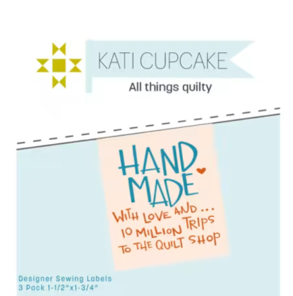 Kati Cupcake Quilt Label - 10 Million Trips