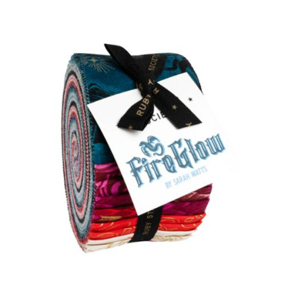 Pre - Cut Fireglow Jelly Roll (Moda)